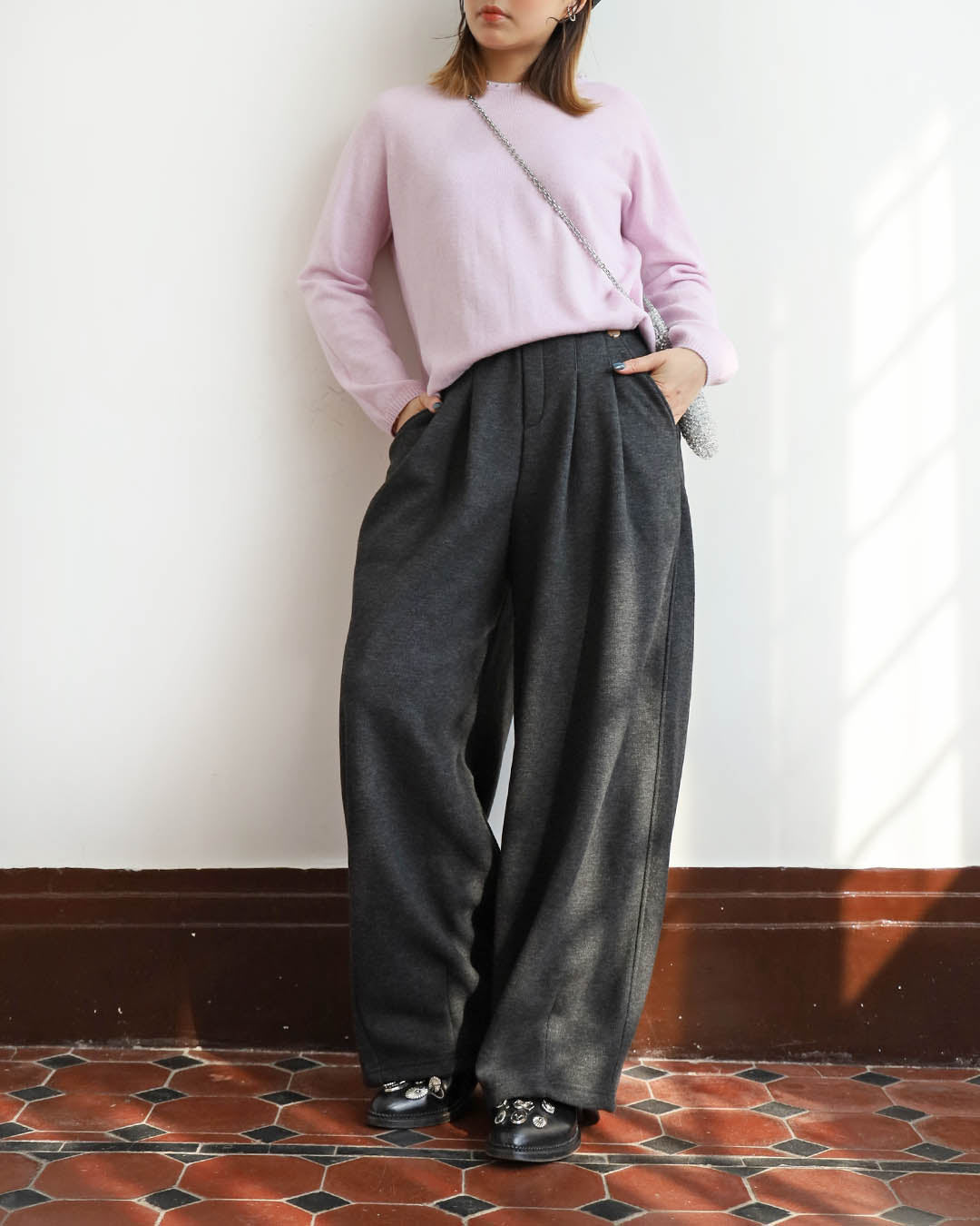 Winter Pleated Pants (2 color)