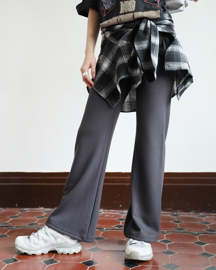 Comfy Straight Leg Pants (4 Colors | Size S-XL | with/without Fleece)