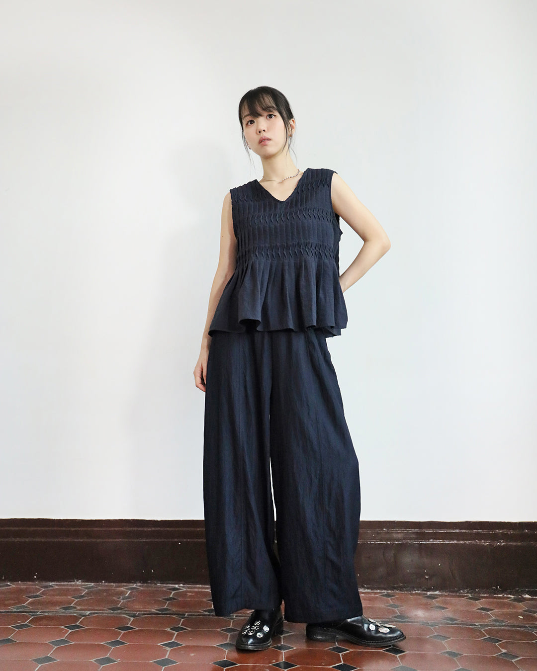 Comfy Denim-Look Pants