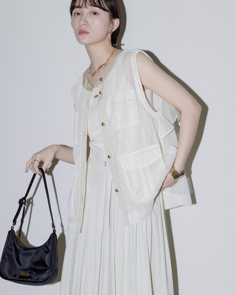 JAPAN BRAND - Front Pocket Mesh Vest