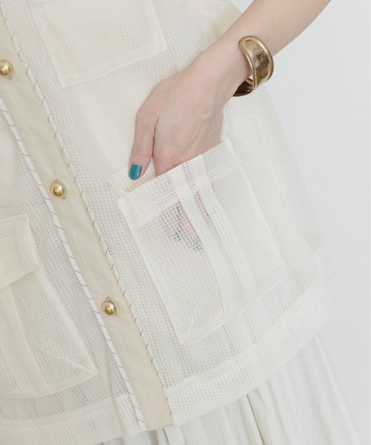JAPAN BRAND - Front Pocket Mesh Vest