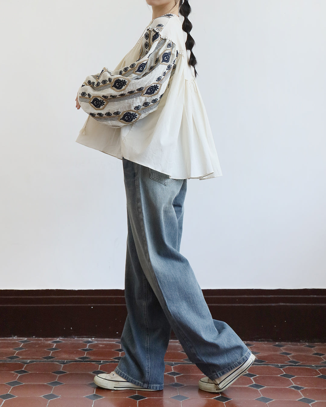 Washed Boyfriend Jeans (Size S-XL)