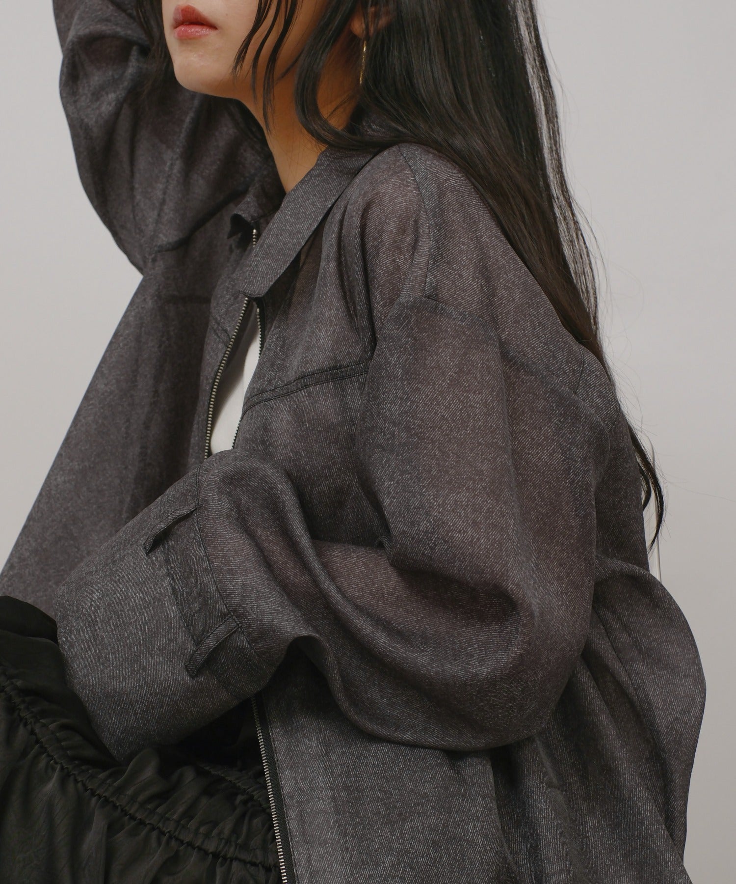 Japan Brand - Sheer Denim Shirt Jacket (2 colors)