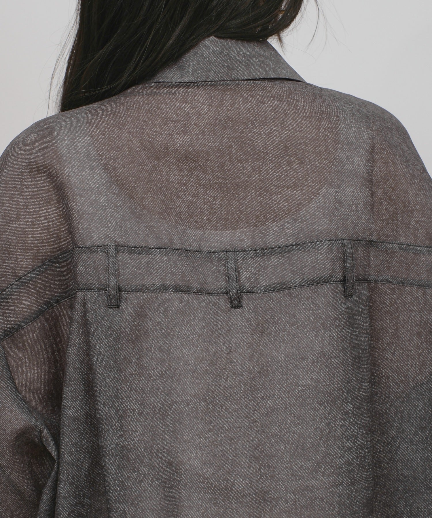 Japan Brand - Sheer Denim Shirt Jacket (2 colors)