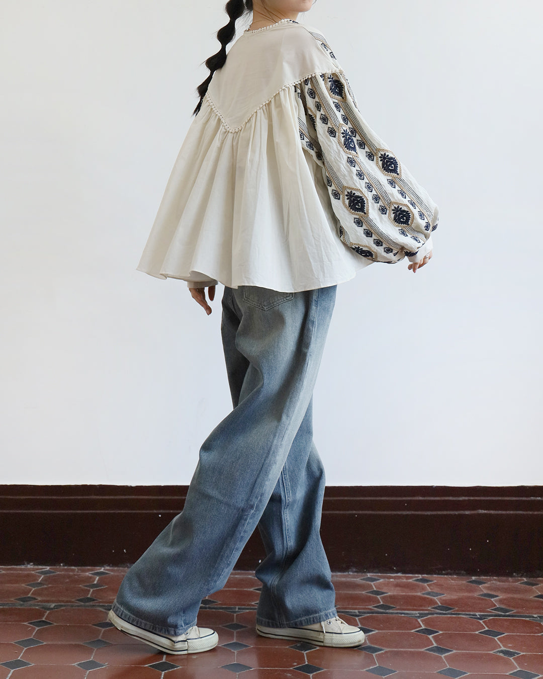Washed Boyfriend Jeans (Size S-XL)