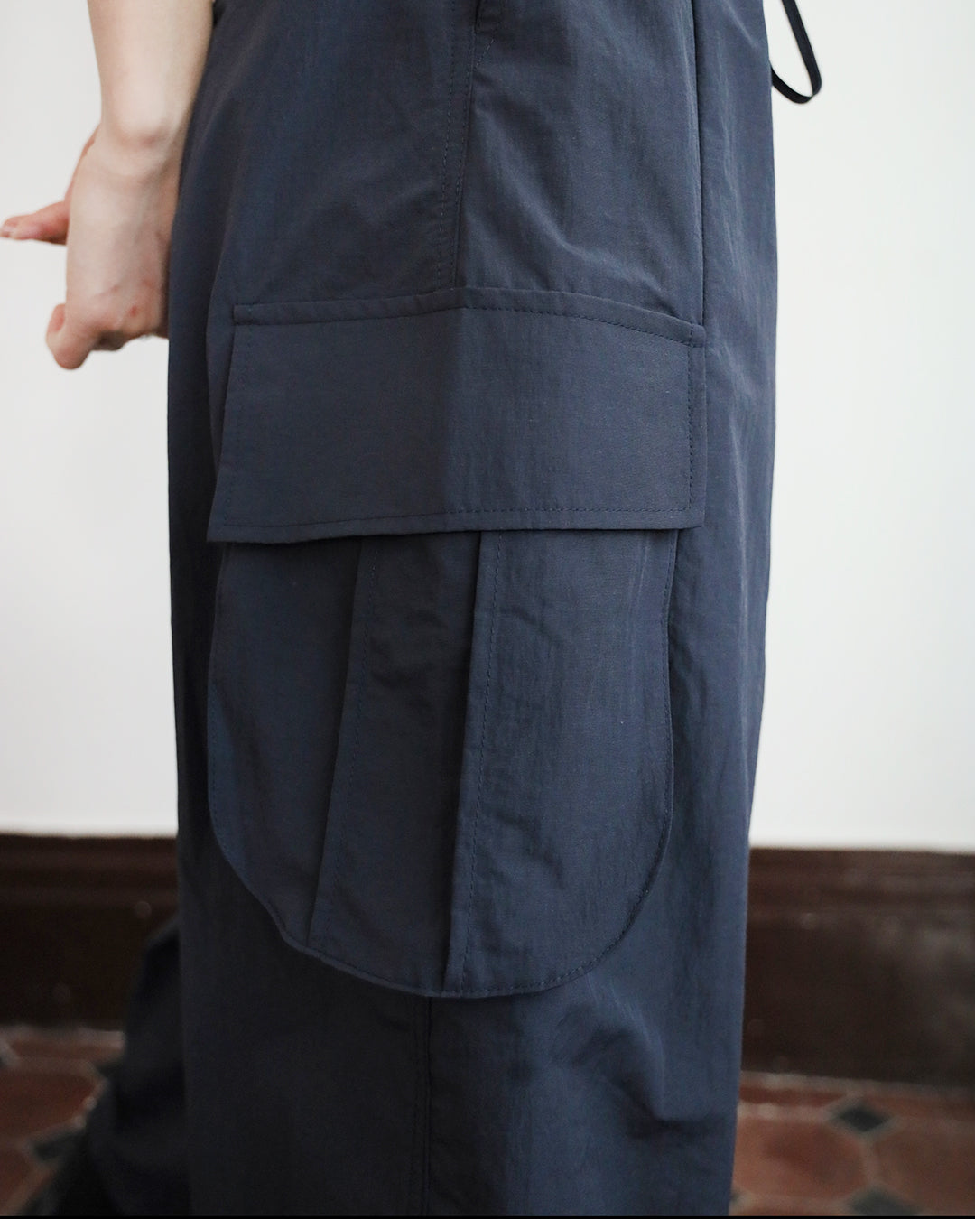 Cropped Cargo Pants  (2 Colors)