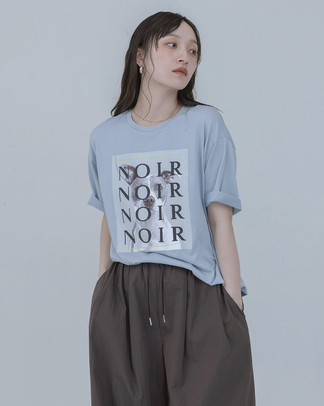 Japan Brand - Pet Photo Embroidered Tee (2 Colors)