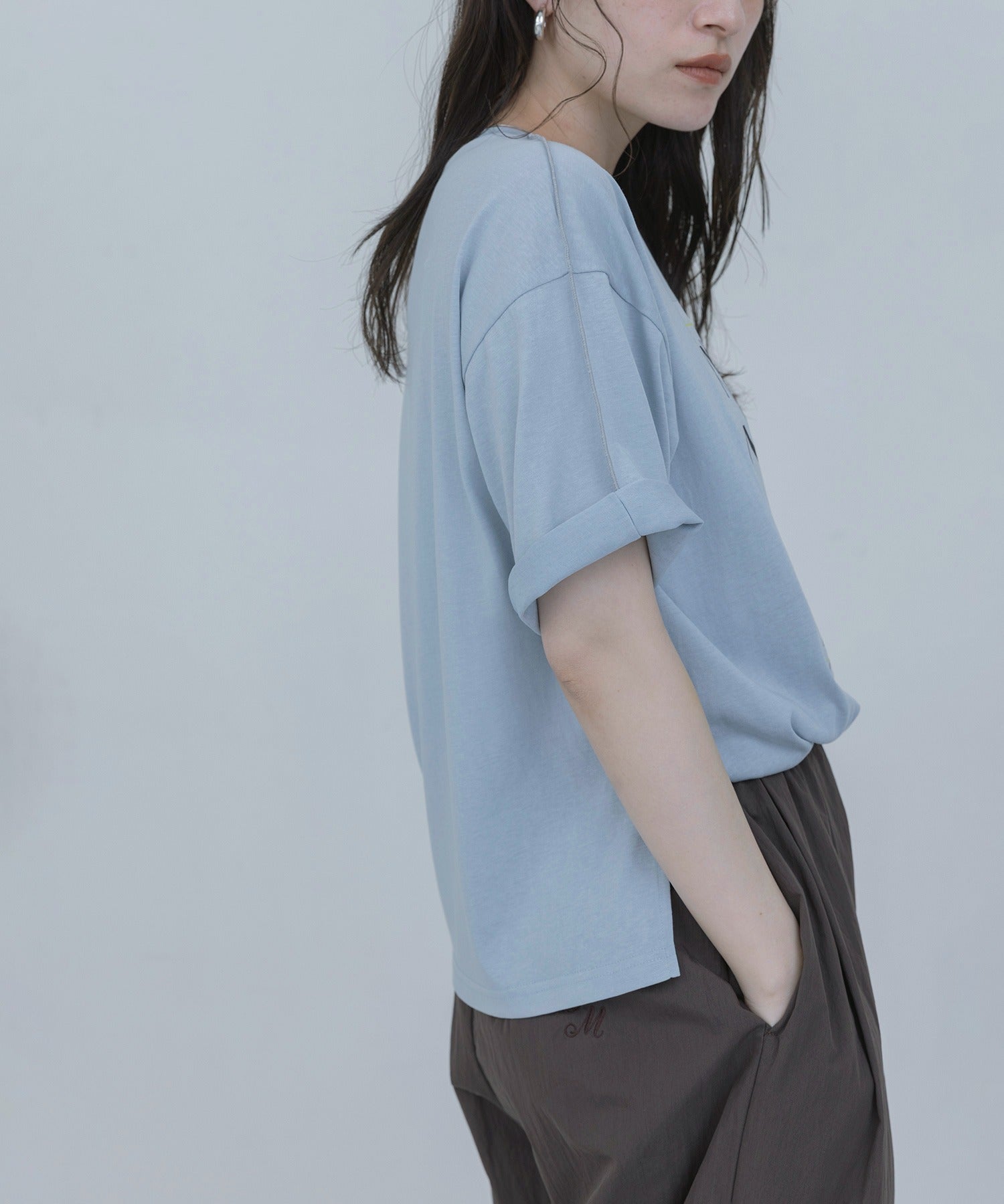 Japan Brand - Pet Photo Embroidered Tee (2 Colors)