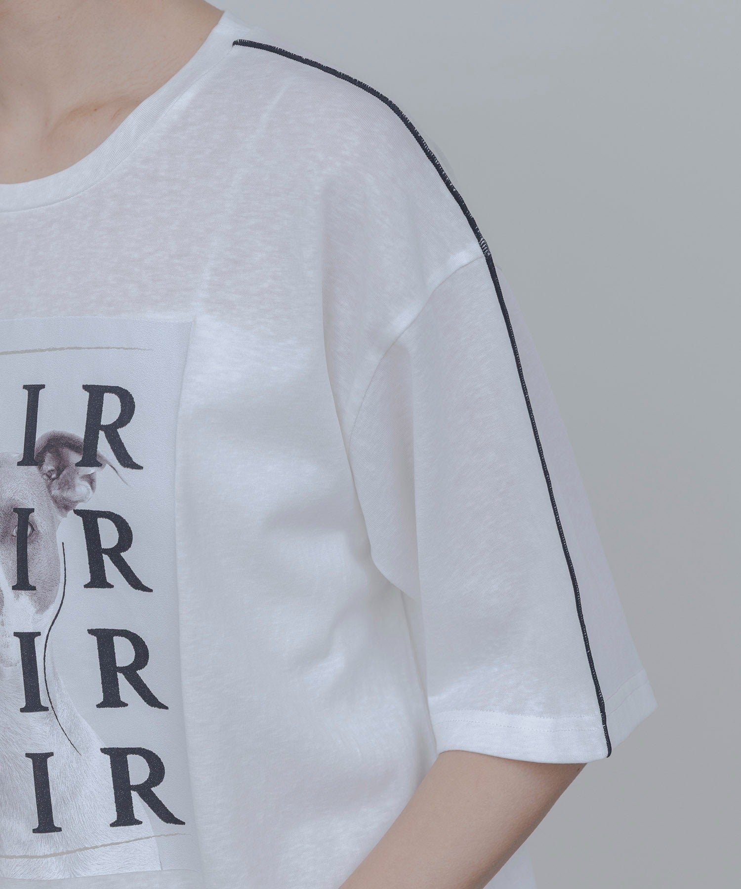 Japan Brand - Pet Photo Embroidered Tee (2 Colors)