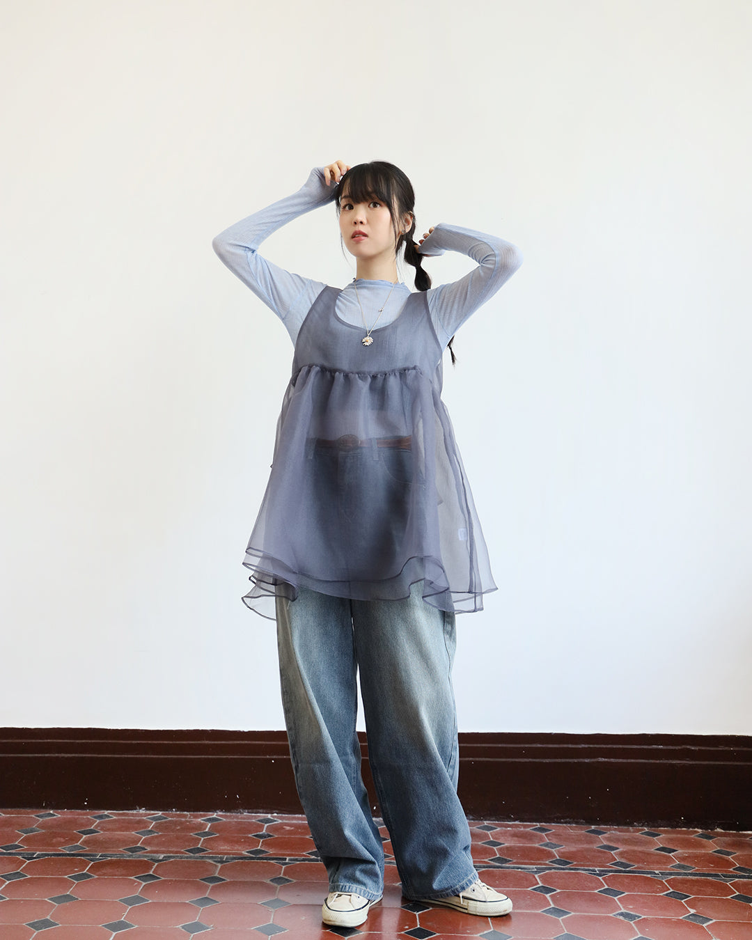 Washed Boyfriend Jeans (Size S-XL)
