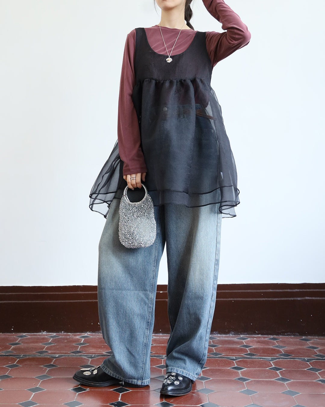 Washed Boyfriend Jeans (Size S-XL)