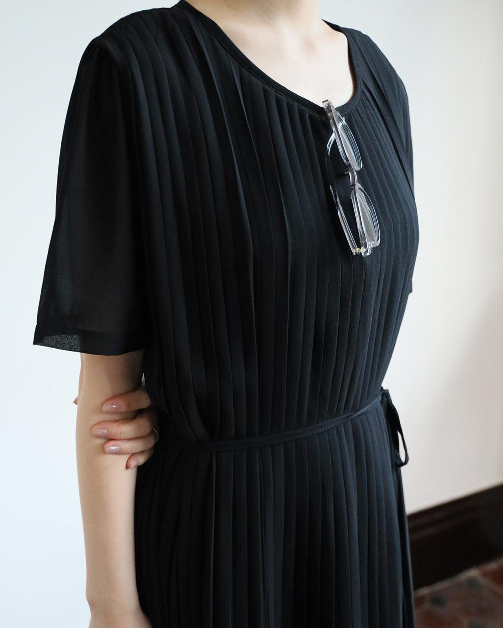 Pleated Dress ( 2 Color)