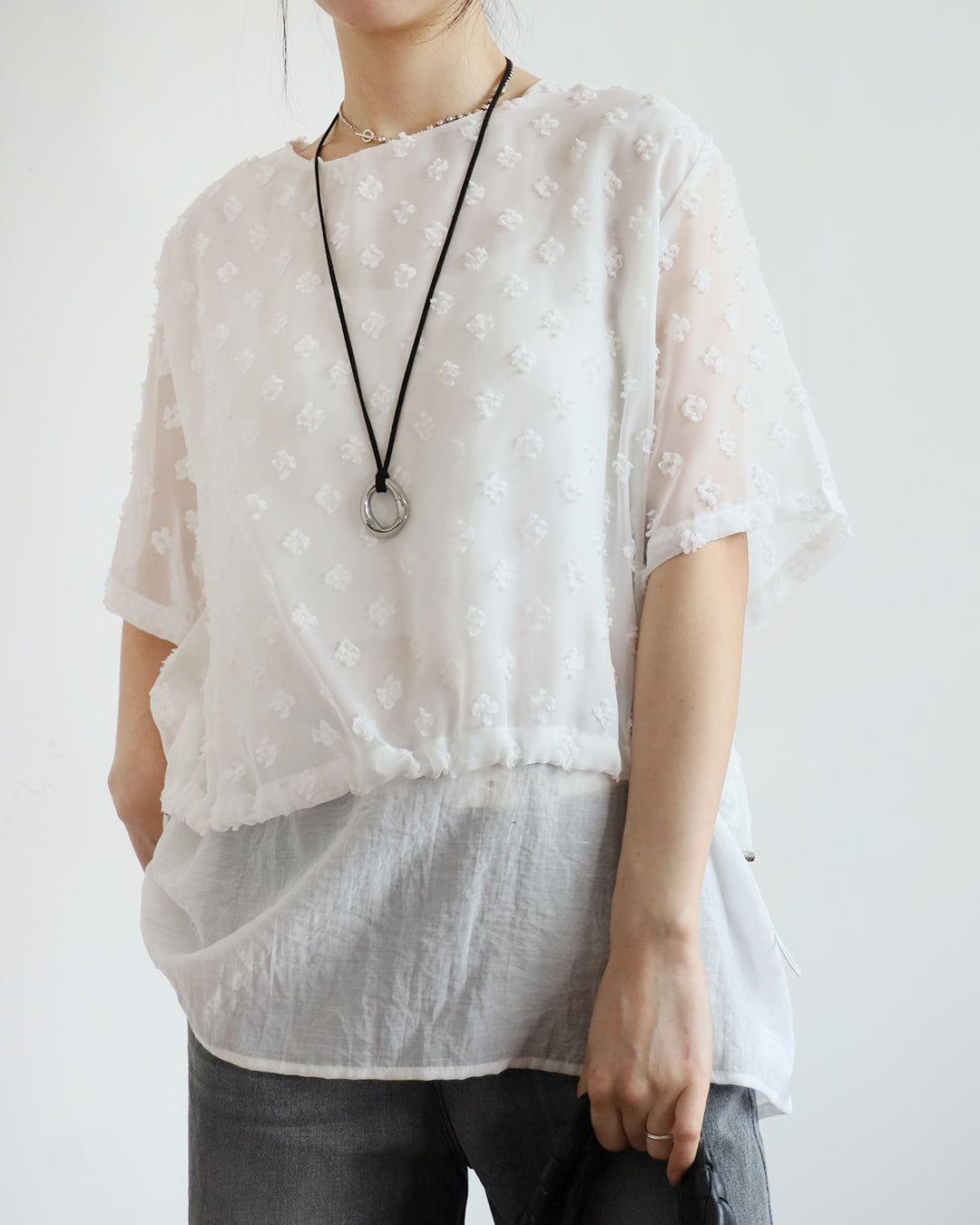 Texture Fabric Layer Top (2 Colors)