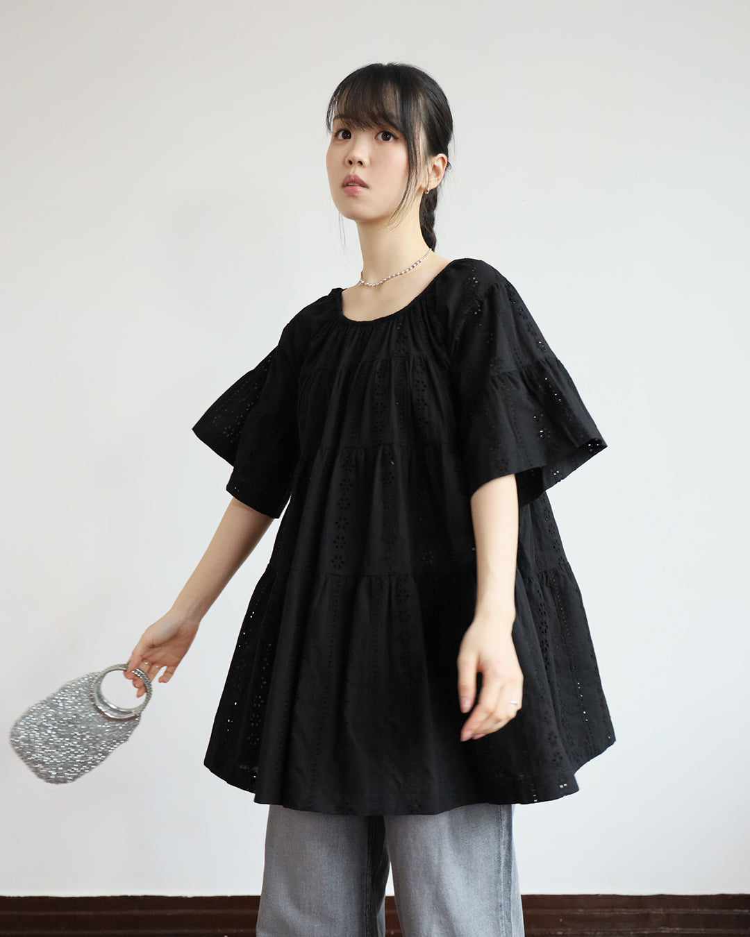 Broderie Swing Top (2 colors)