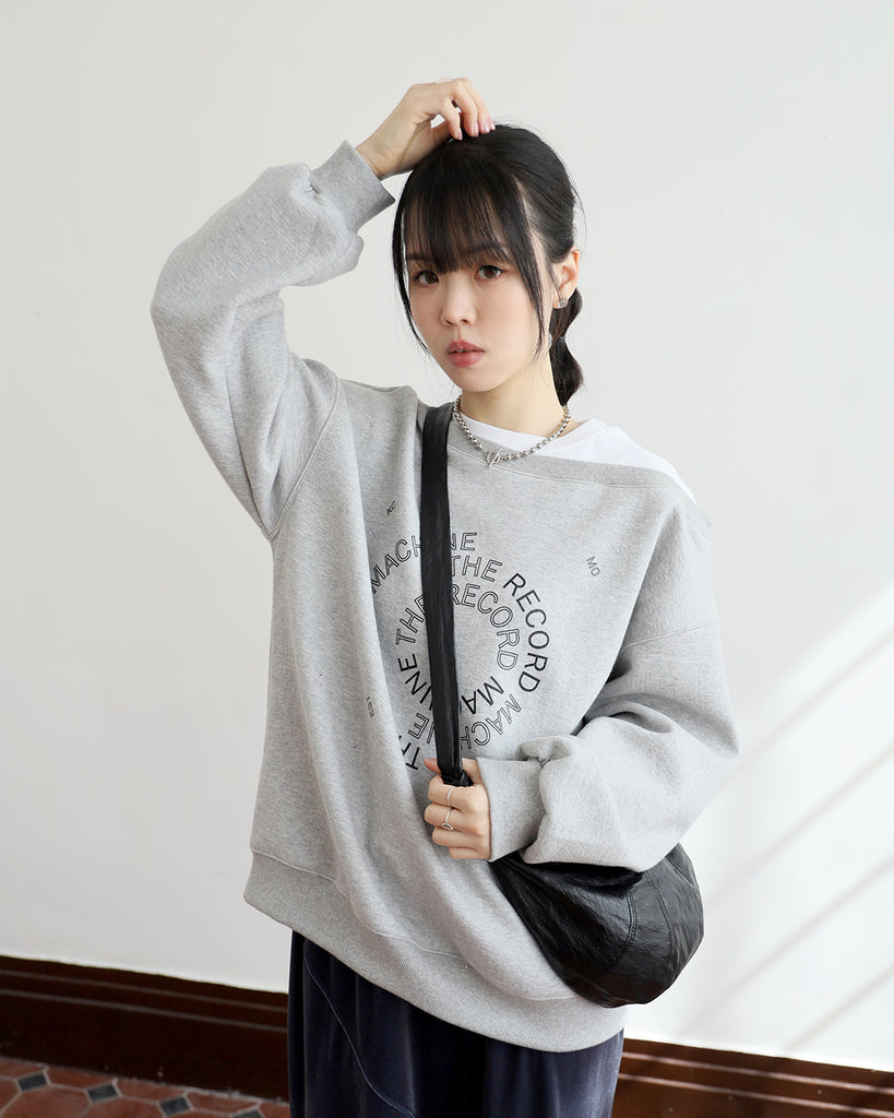 2 in 1 Embroidery Sweatshirt (2 colors)