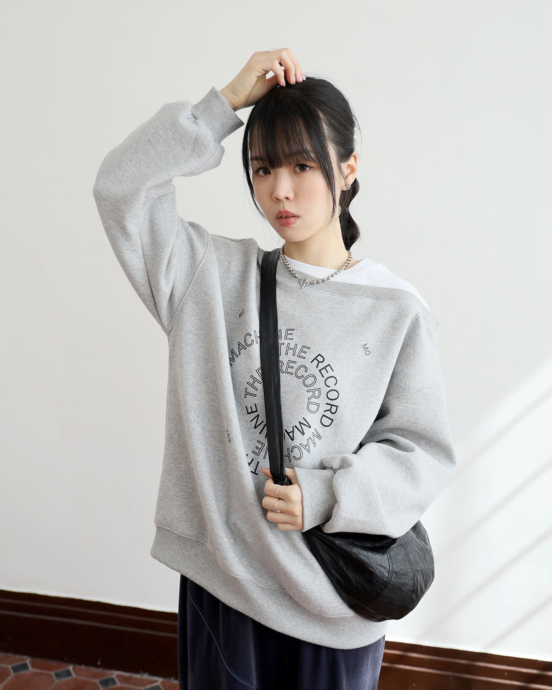 2 in 1 Embroidery Sweatshirt (2 colors)