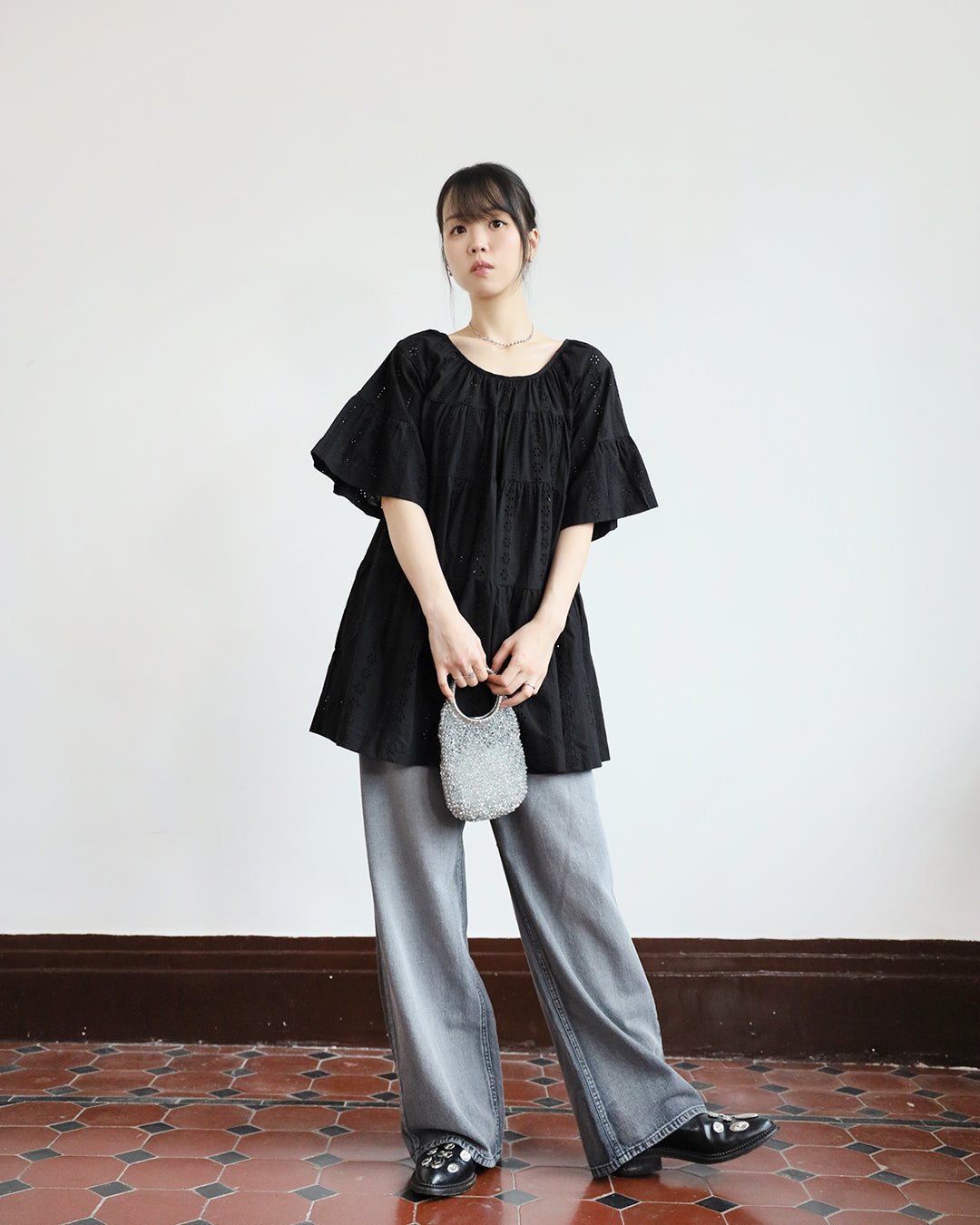 Broderie Swing Top (2 colors)