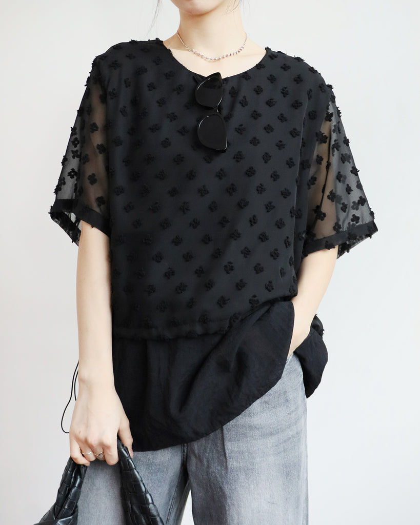 Texture Fabric Layer Top (2 Colors)