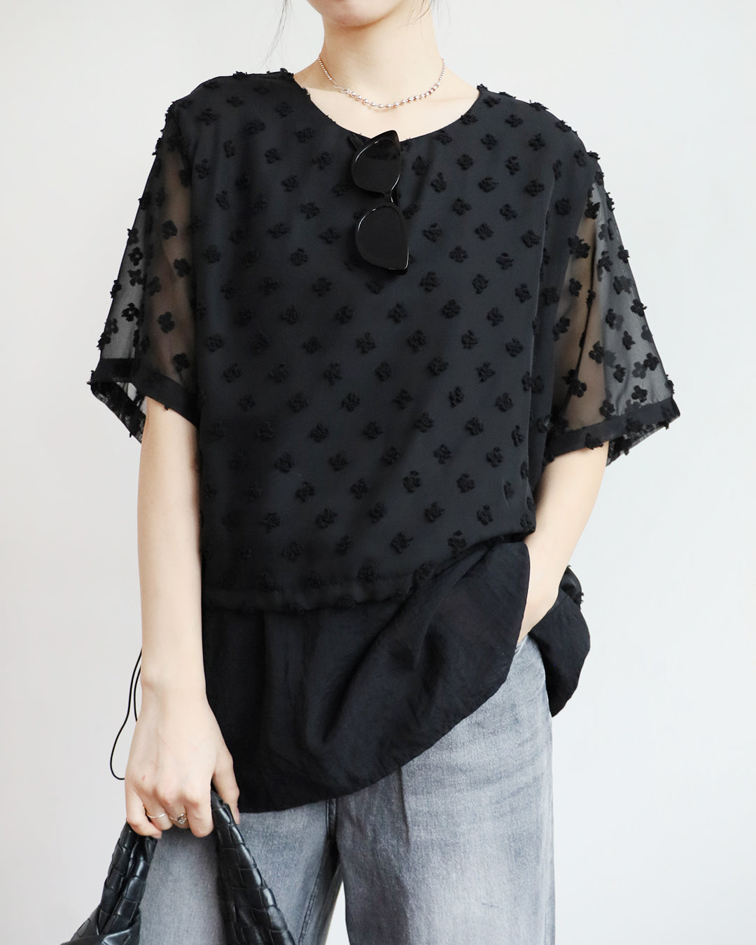 Texture Fabric Layer Top (2 Colors)