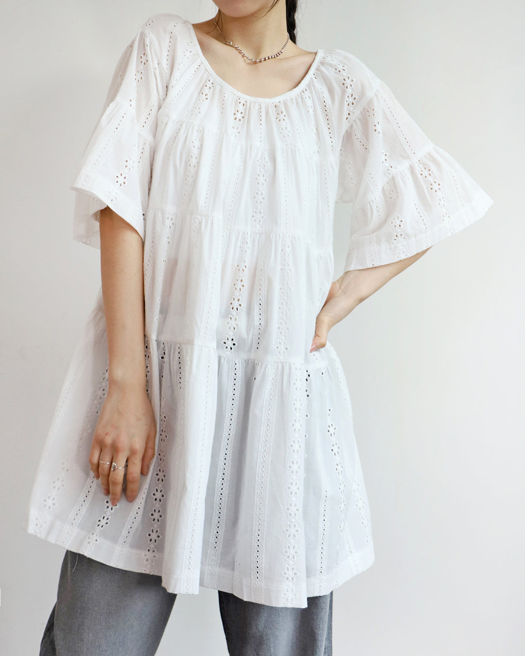 Broderie Swing Top (2 colors)