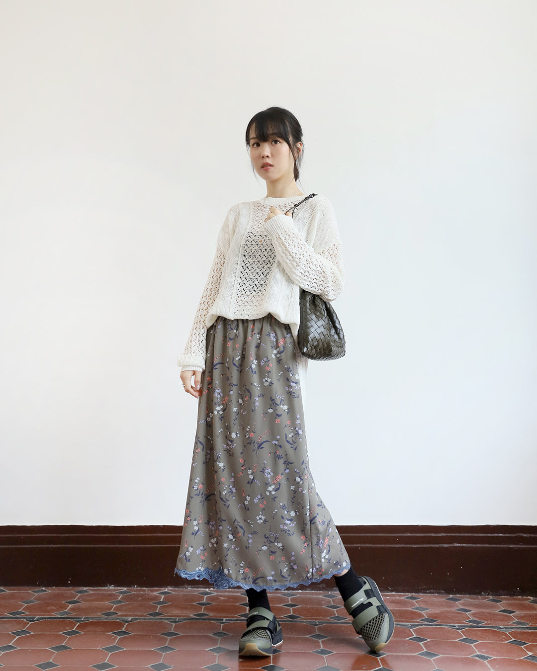 Side Split Knitted Top (2 color)