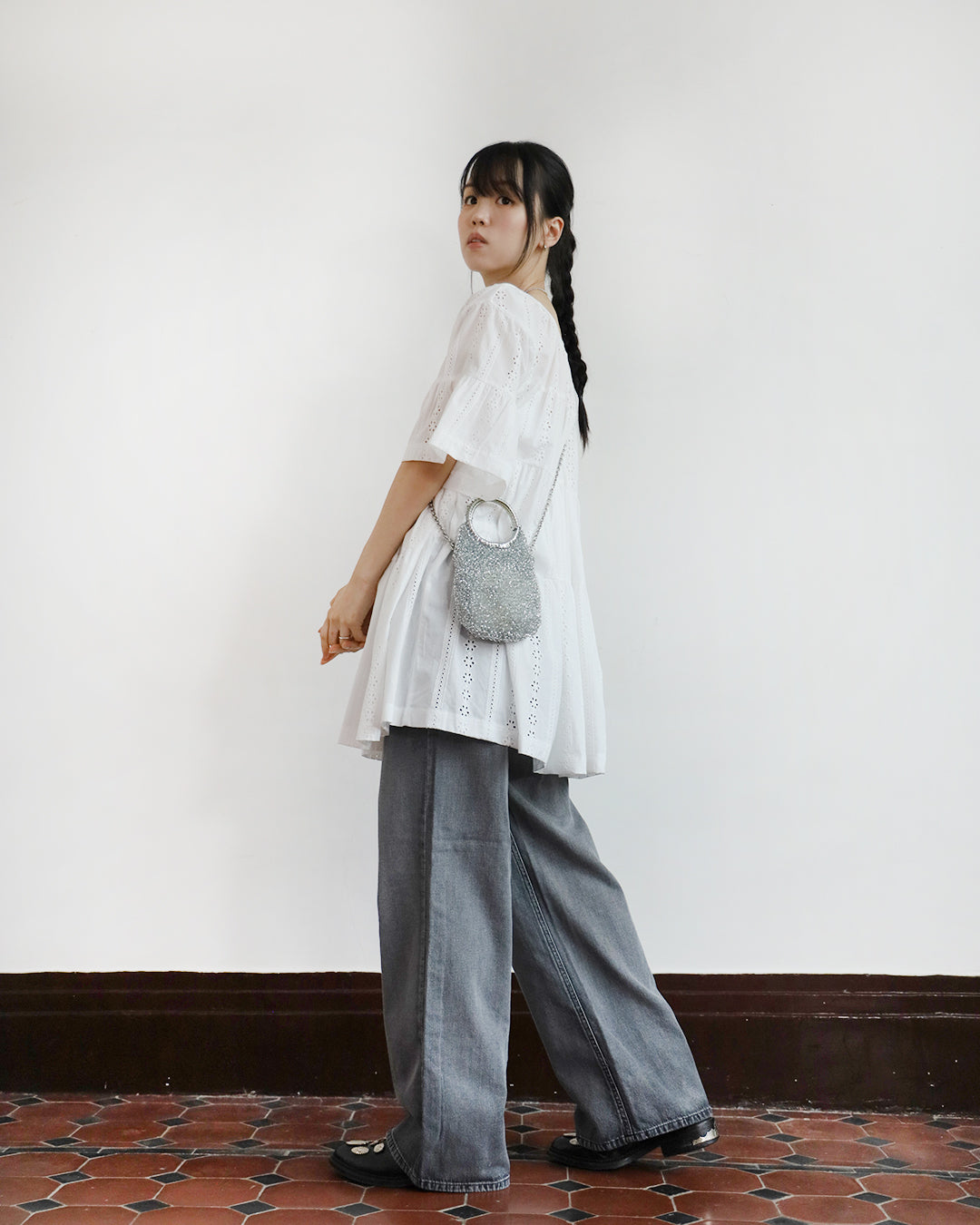 Broderie Swing Top (2 colors)