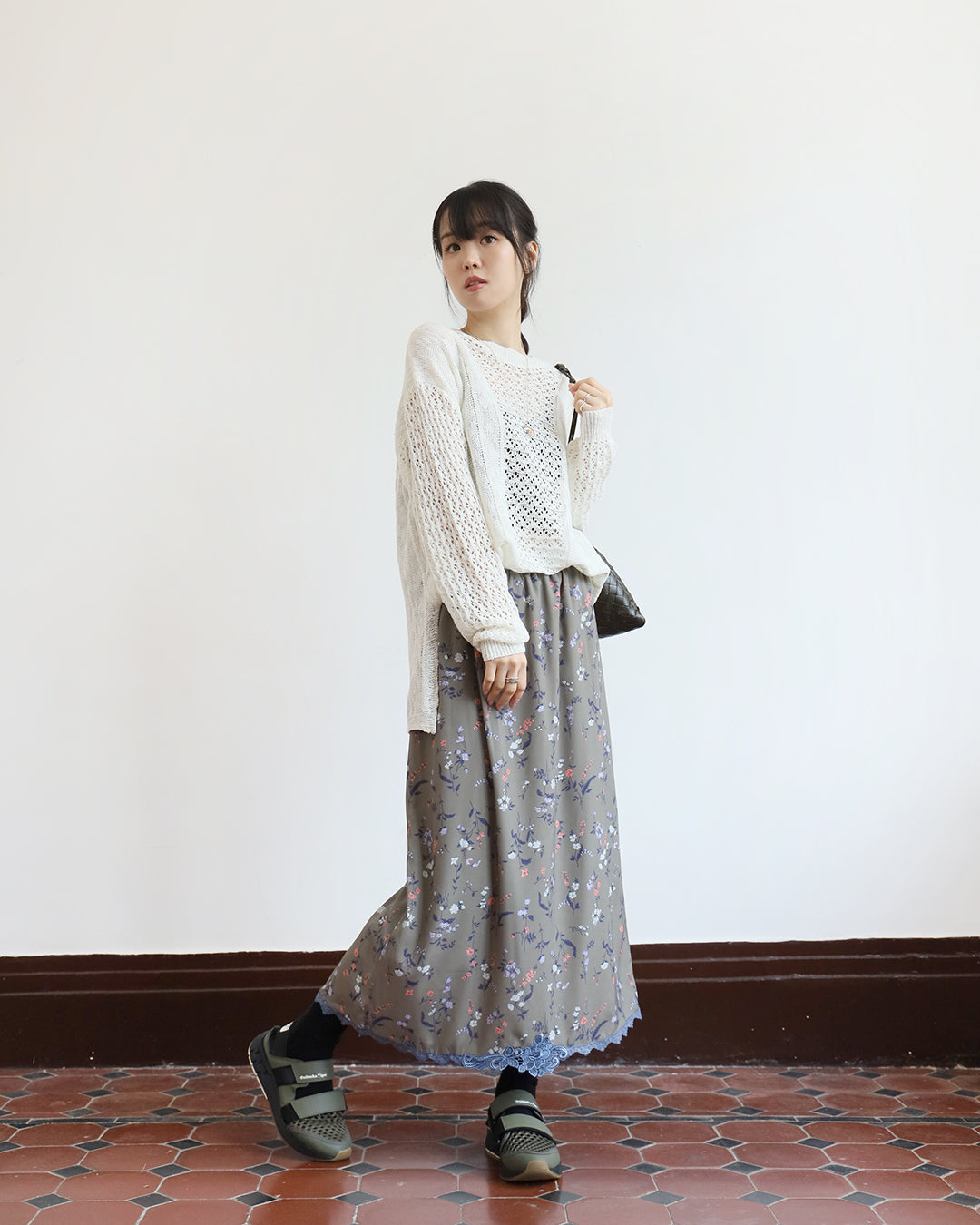 Side Split Knitted Top (2 color)