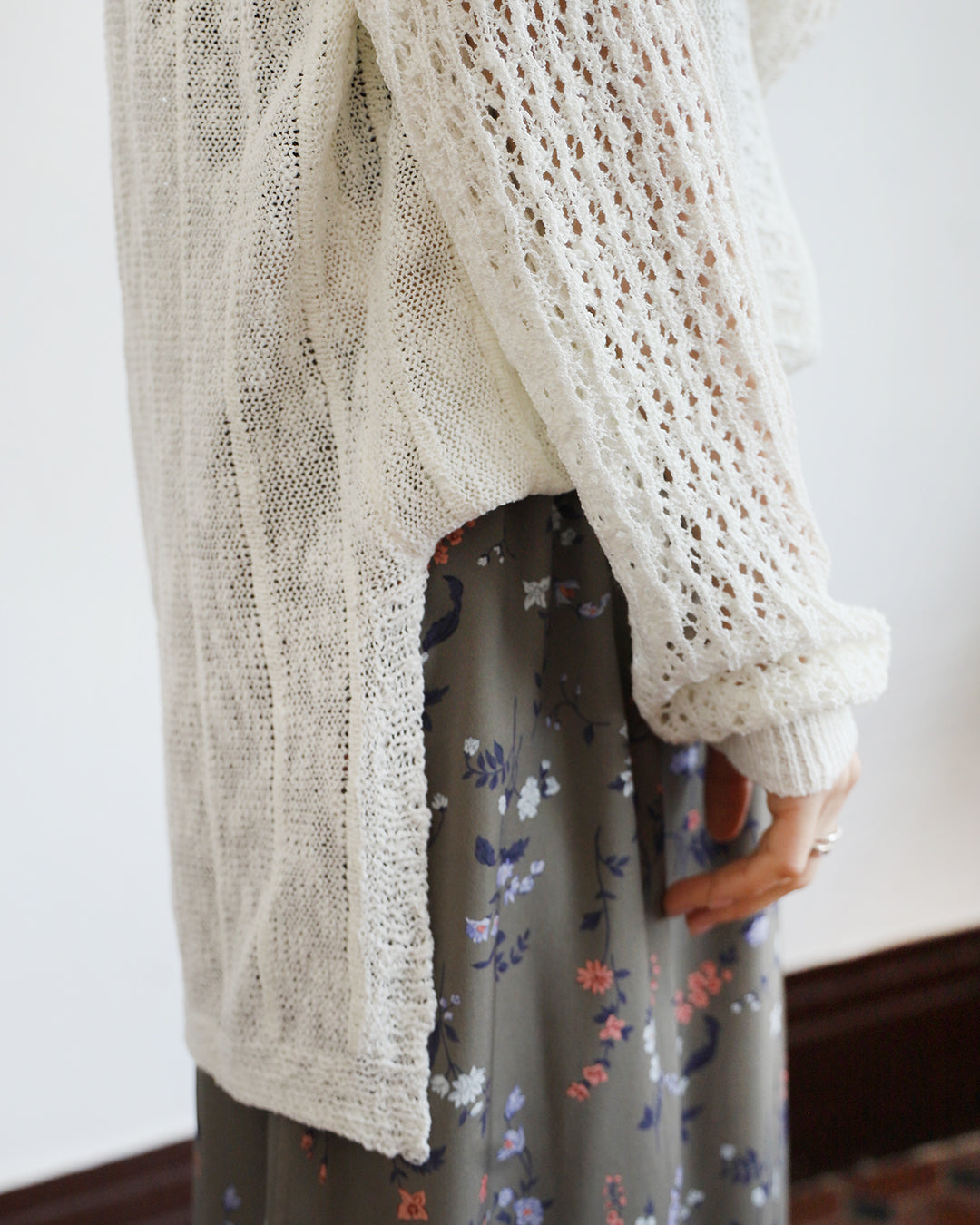 Side Split Knitted Top (2 color)