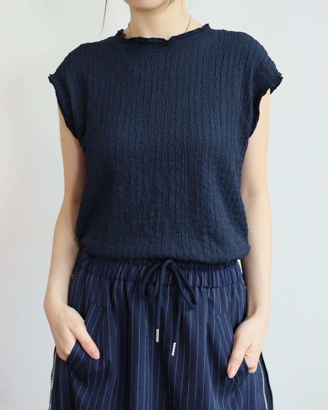 *Basic Crinkle Vest (7 colors)