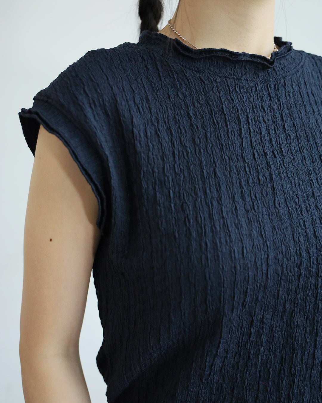 *Basic Crinkle Vest (7 colors)