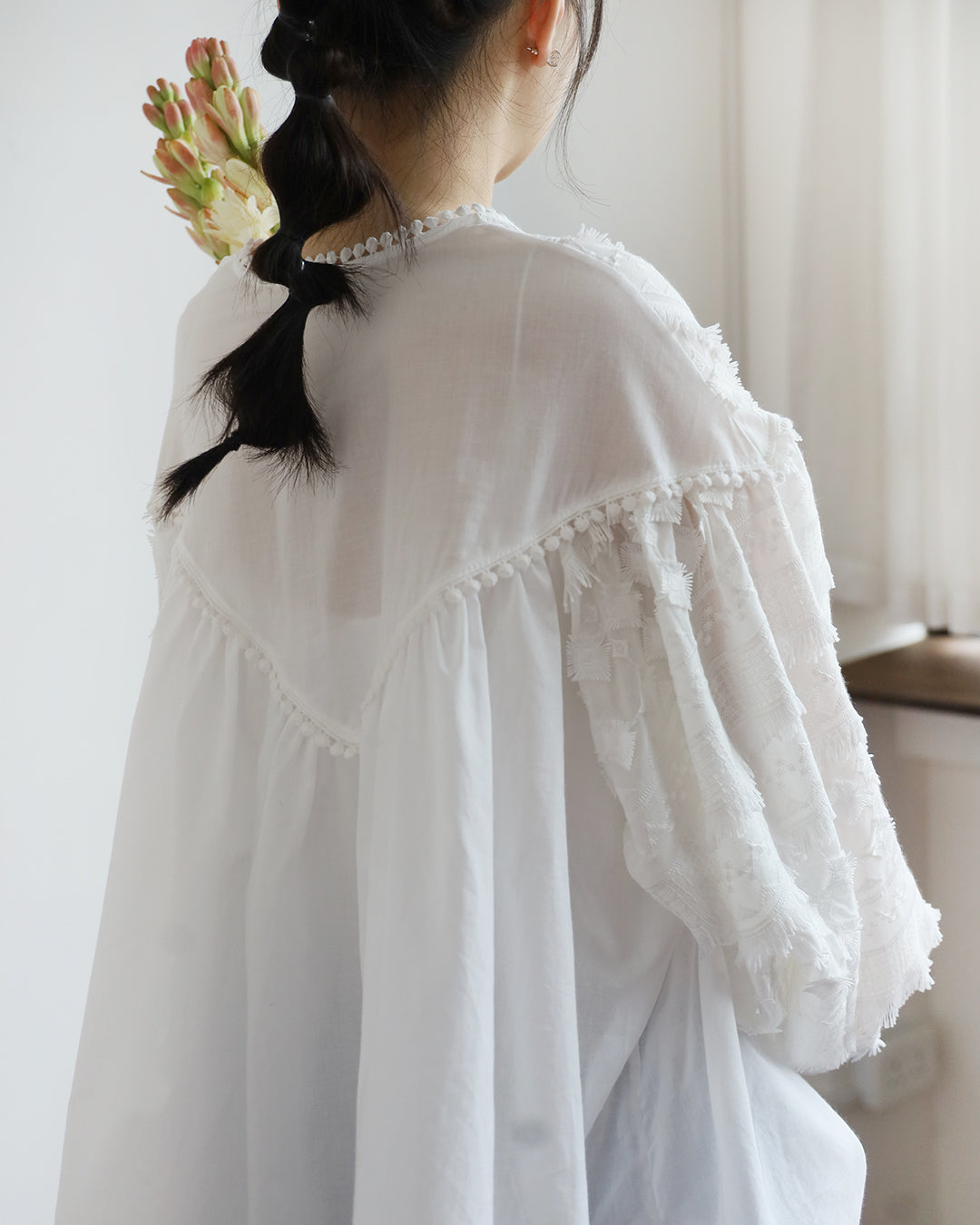 Embroidery Swing Top (2 color)