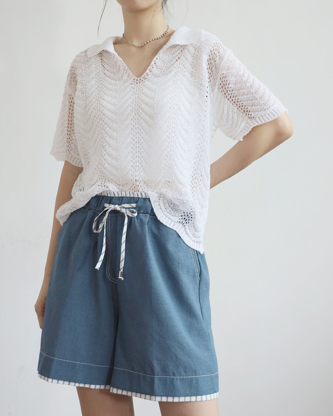 Summer Knit Polo Shirt (3 colors)