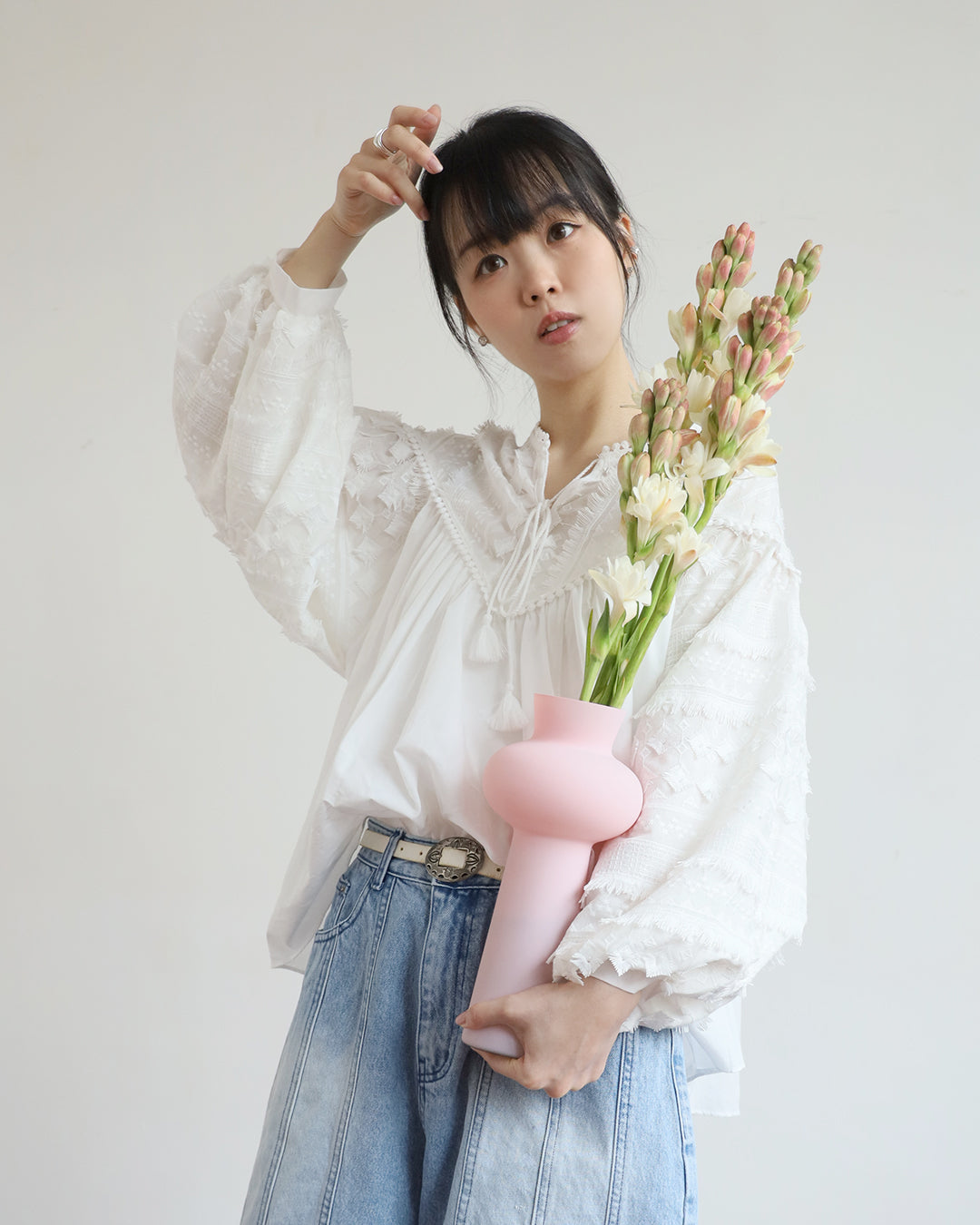 Embroidery Swing Top (2 color)