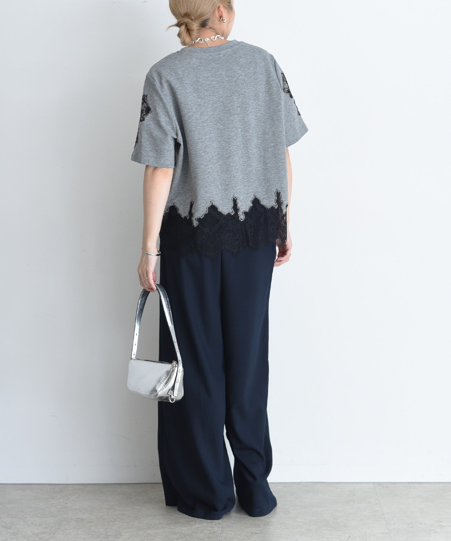 Japan Brand - Lace Inserted Tee
