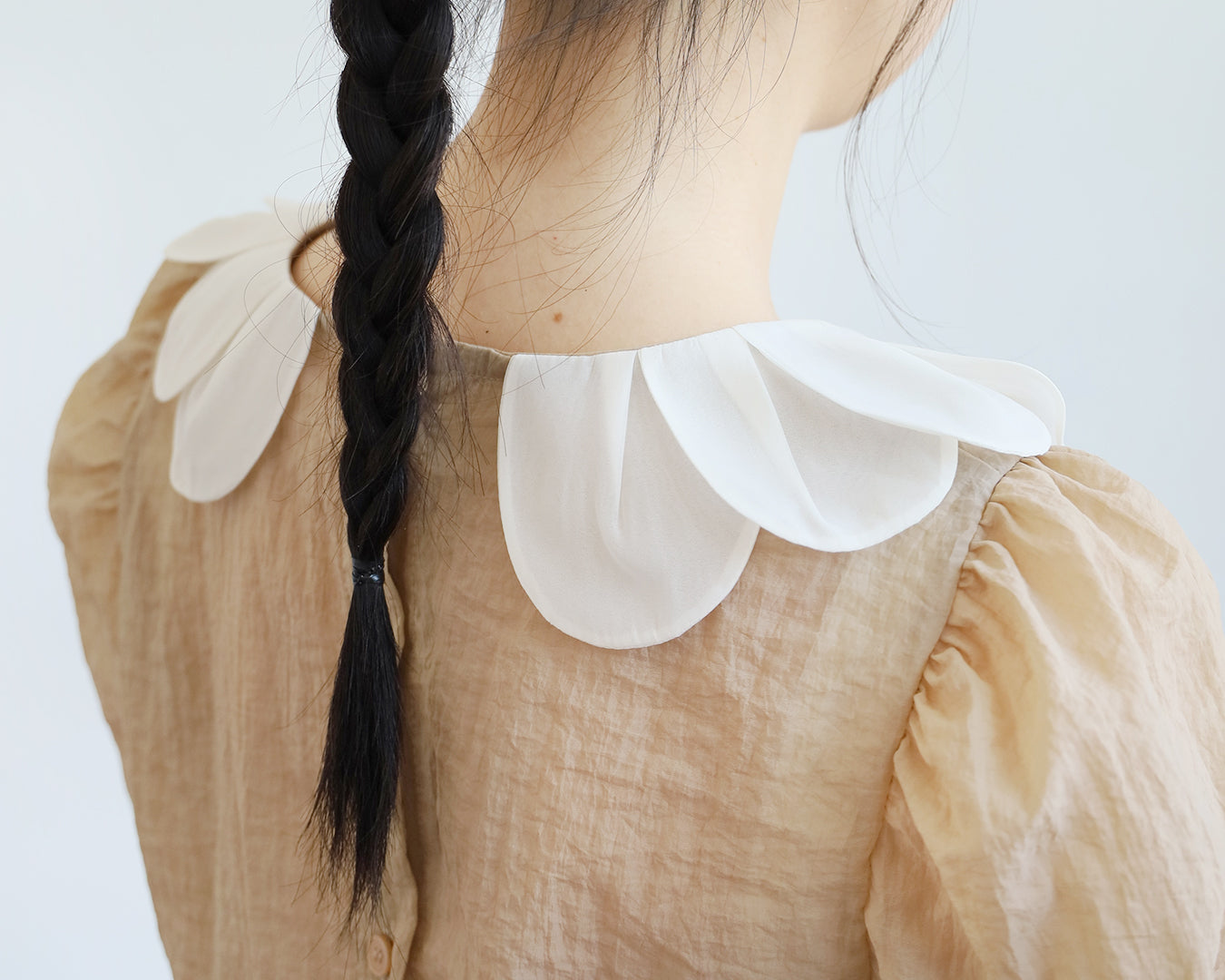 Petal Collar Top (2 colors)