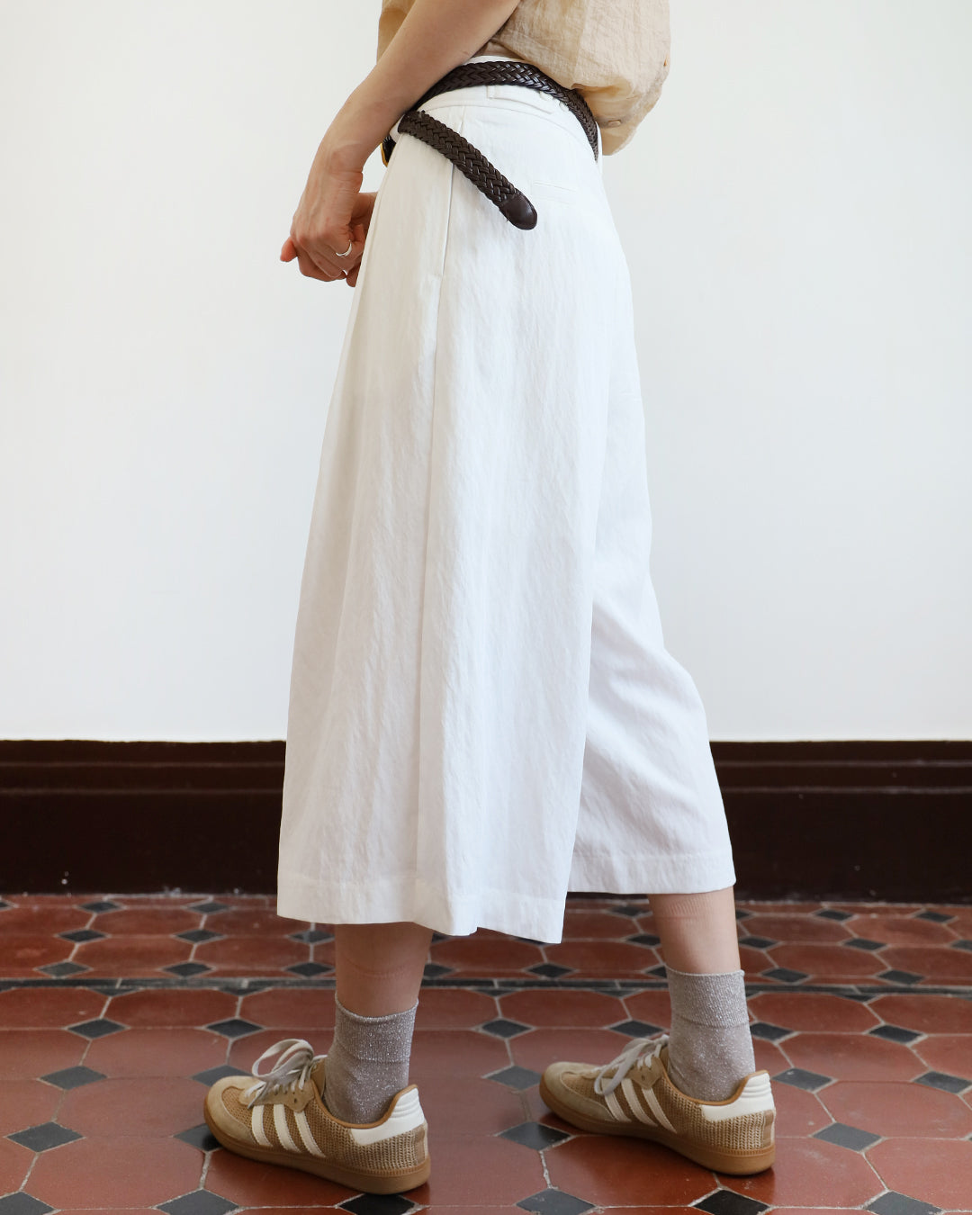Pleated Culottes (2 colors | Size S-M)