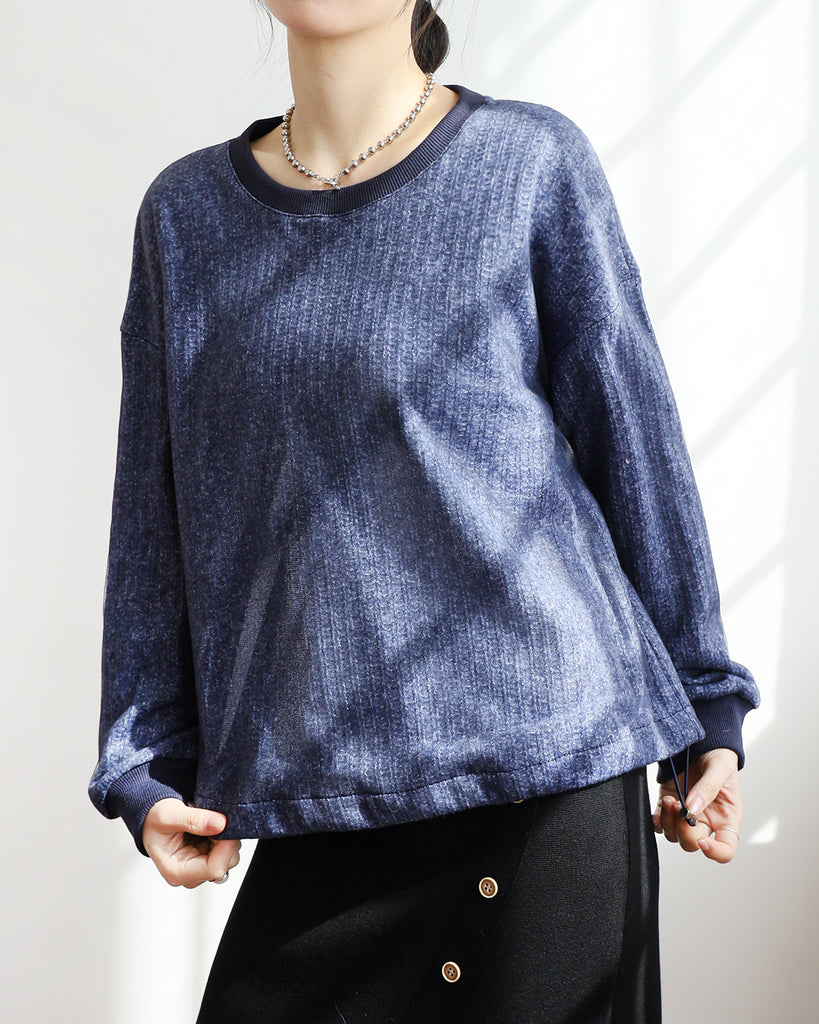 Mesh Layer Braided Knit Top (3 colors)