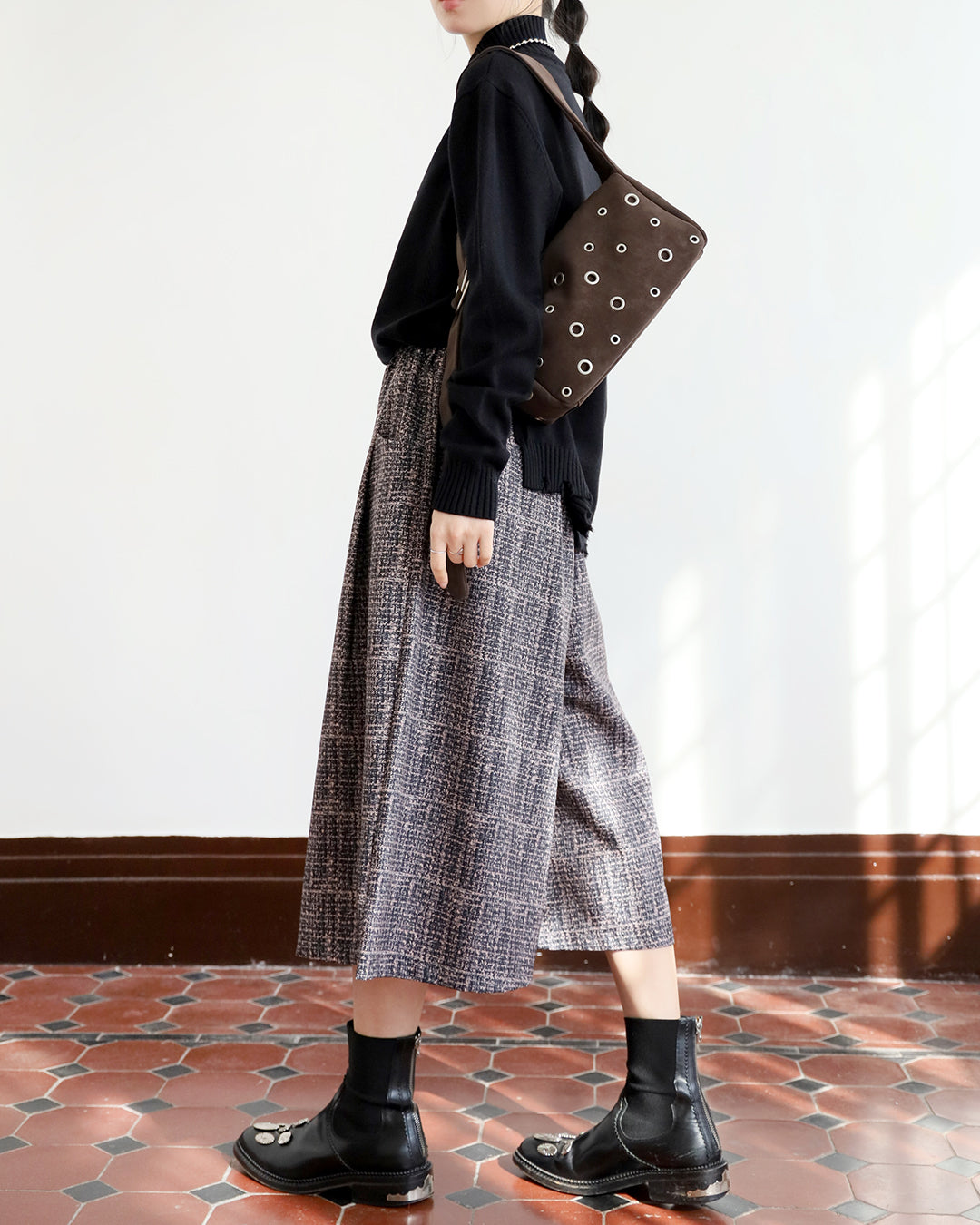 Ripped Hem Knit Top (4 colors)