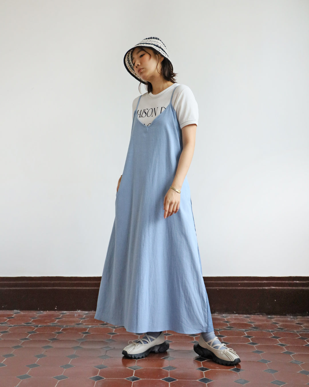 2-Tone Cami Dress