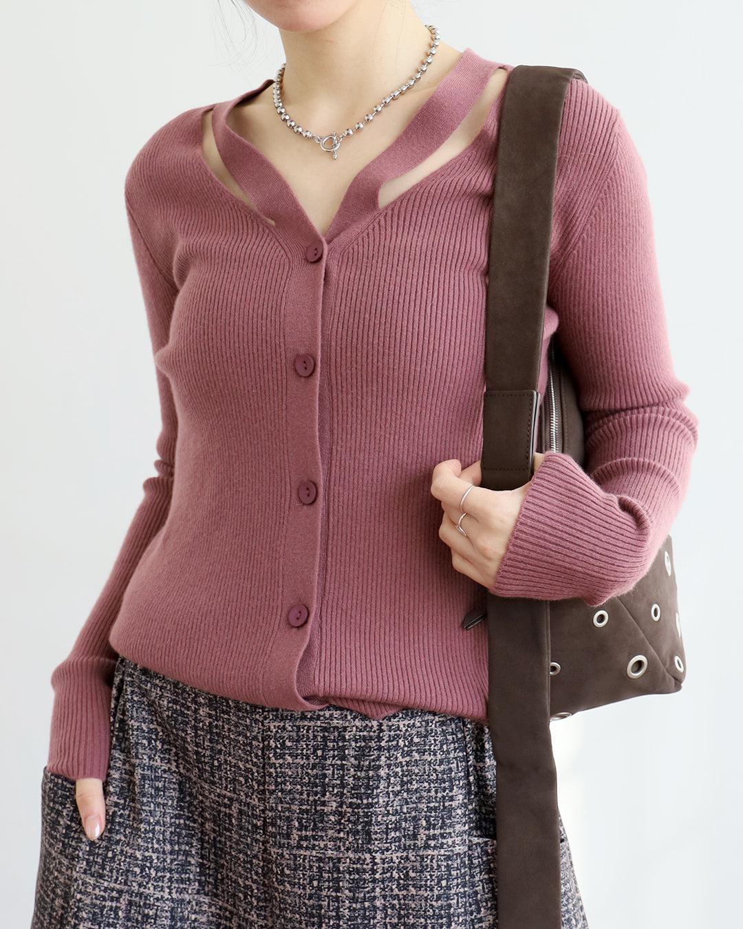 Cut Out Detail Cardigan (3 colors)