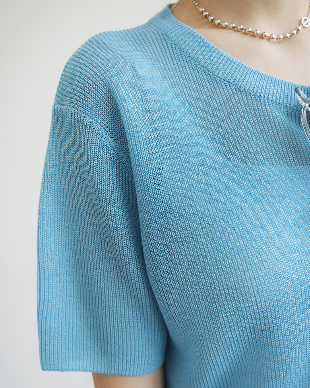 Crew Neck Summer Knit Top (3 colors)