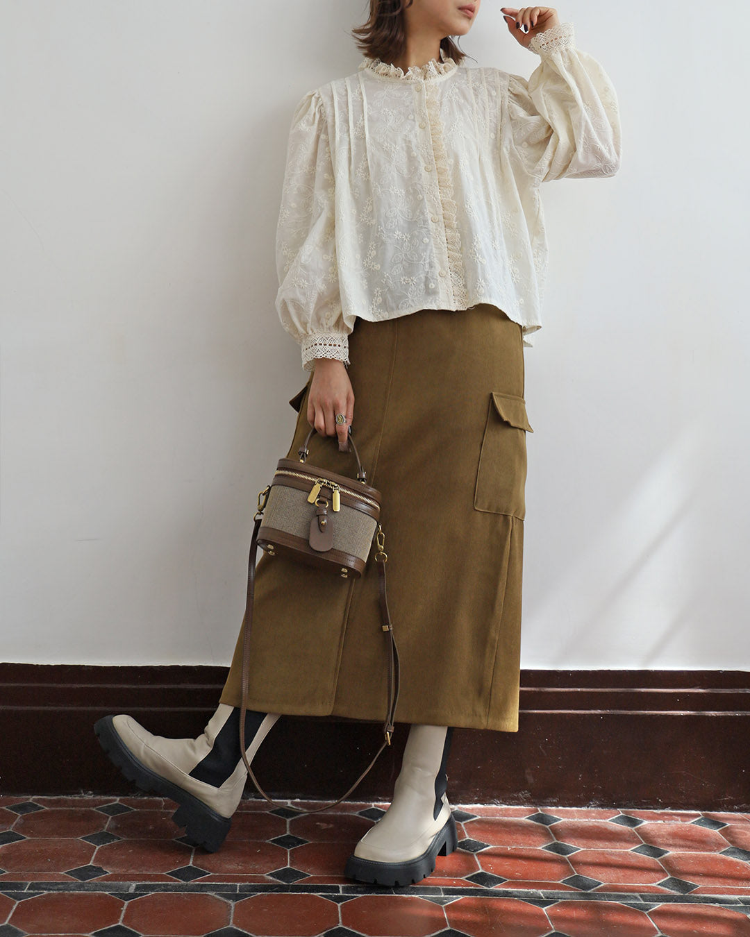 Embroidery Swing Top (2 color)