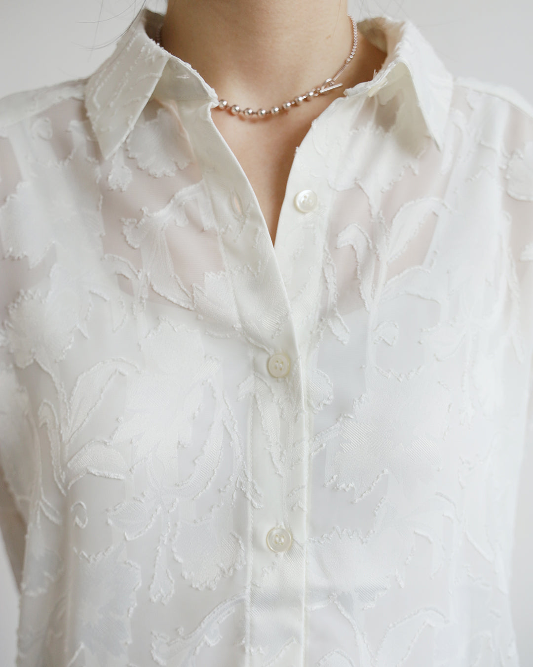 Japan Brand - Textured Silky Shirt (2-color)
