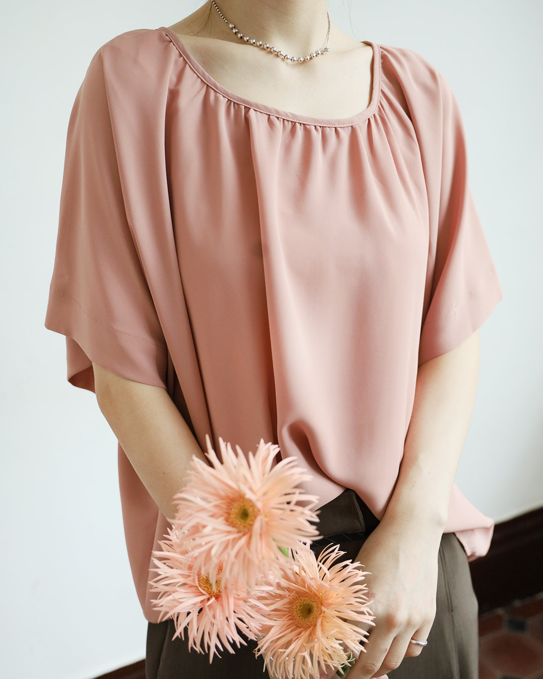 *Chiffon Blouse (4 Colors)