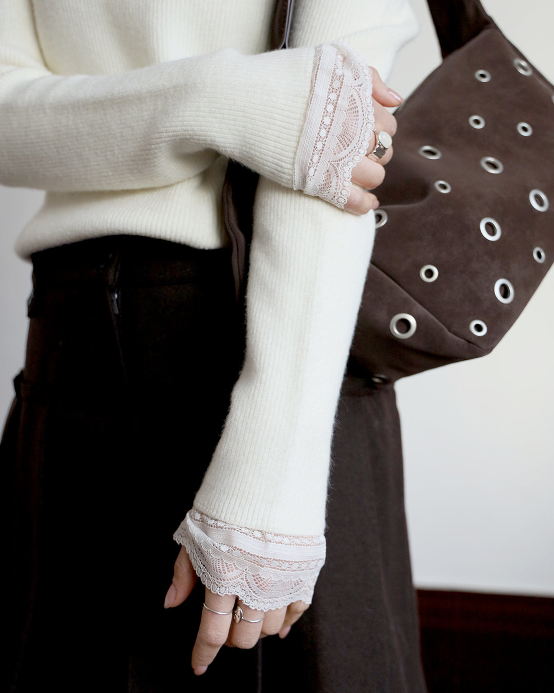 Lace Trimmed Top (3 colors)