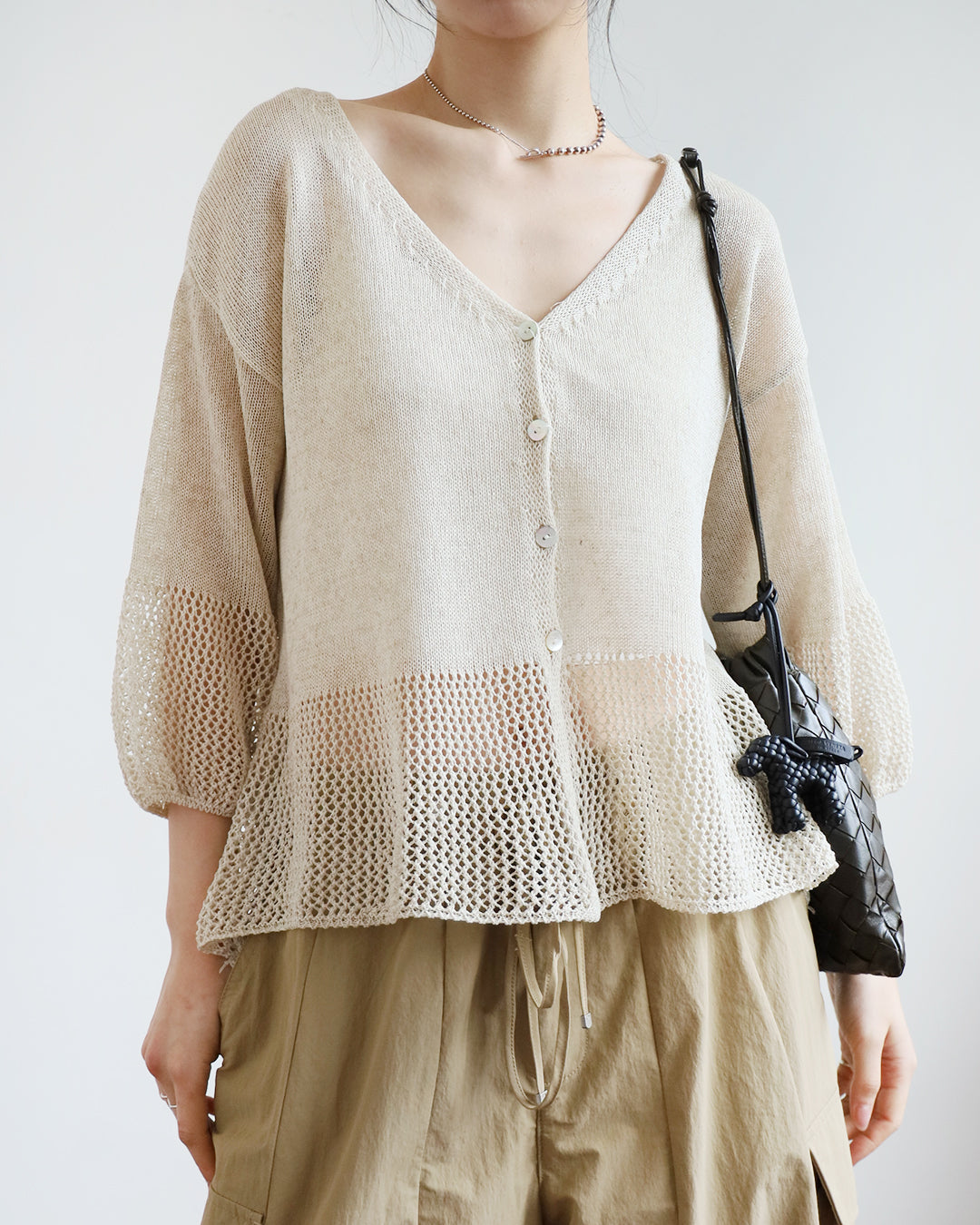 Summer Eyelet Cardigan (2 color)