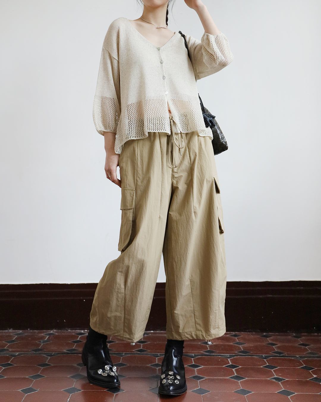 Summer Eyelet Cardigan (2 color)