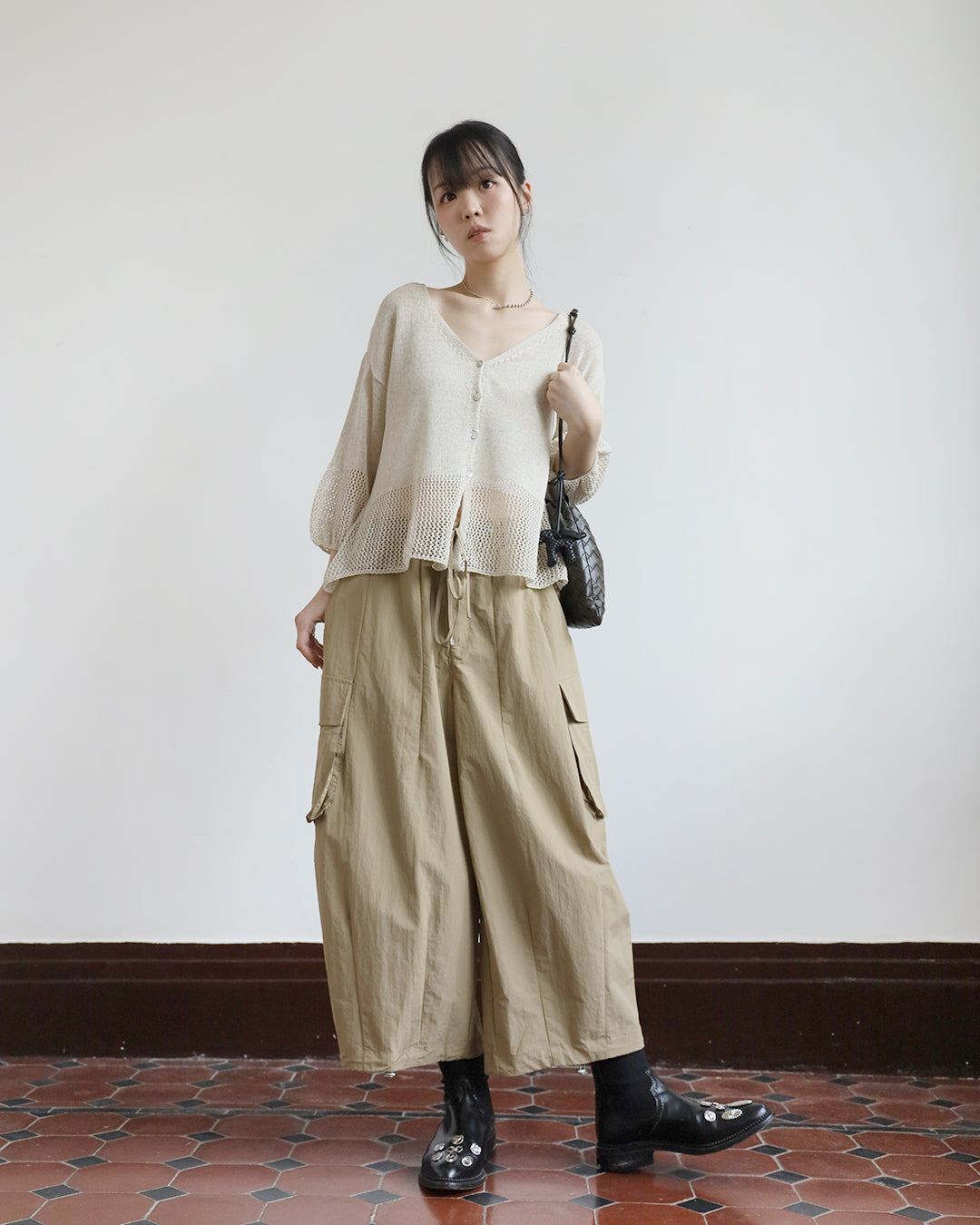 Summer Eyelet Cardigan (2 color)