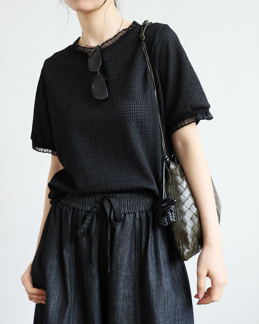 Mesh Trimmer Top (3 Colors)