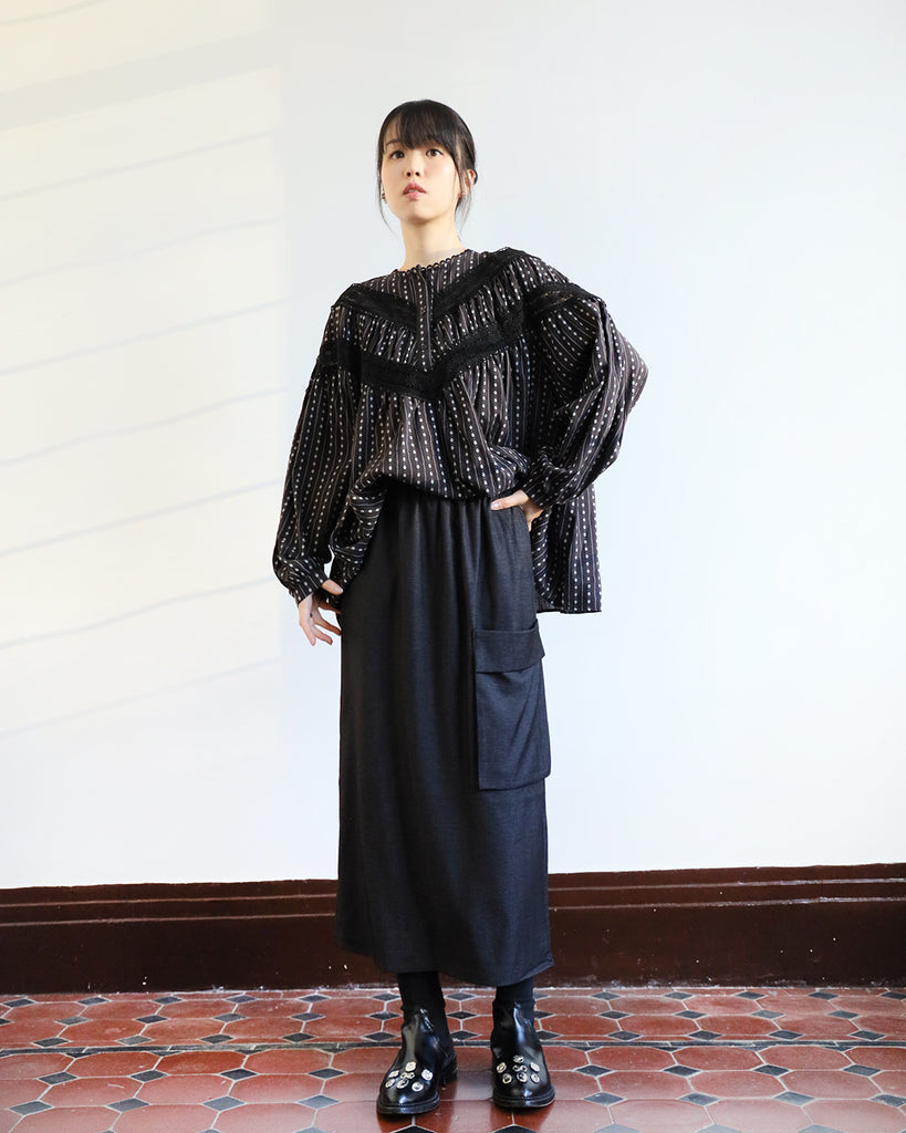 Lace Trimmed Swing Top (2 color)